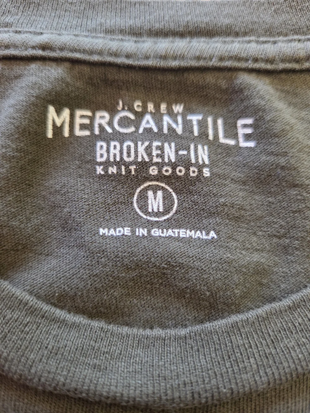 J. Crew classic crew